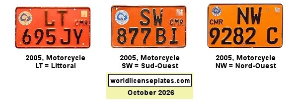 Motorcycle License Plates