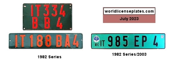 Temporary Import Plates of Congo