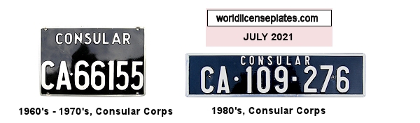 Cape Province License Plates