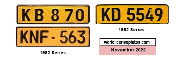 KaNgawane License Plates