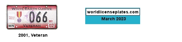 Military Plates of the White Earth Band of Chippewa