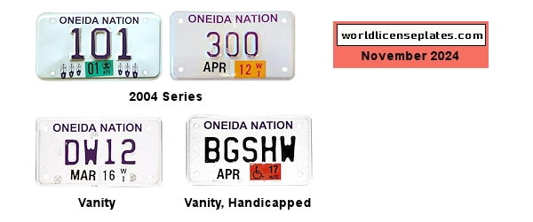 Motorcycle Plates of the Menominee