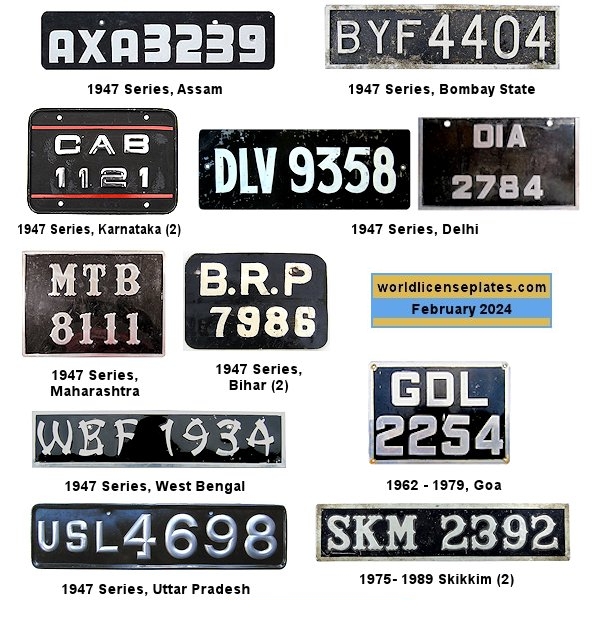Privately Used License Plates