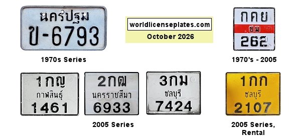 Motorcycle License Plates