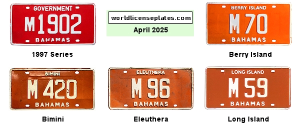 Government Machinery License Plates