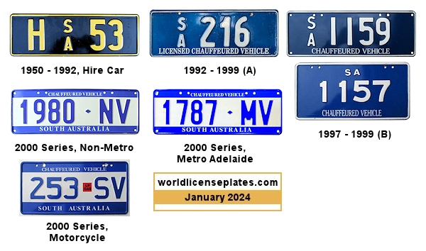 Chauffeur License Plates