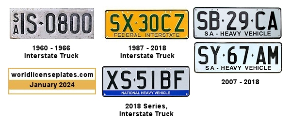 Truck License Plates