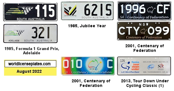 Event License Plates