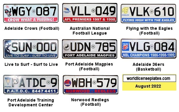Sports Related License Plates