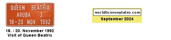 Special Event License Plate