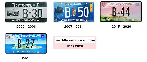 Bus License Plates