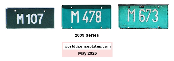 Minibus License Plates