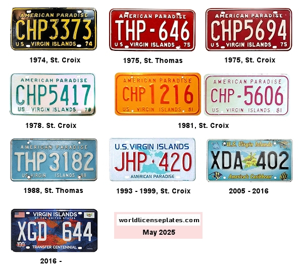 USVI Truck Plates
