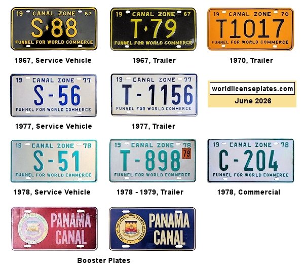 Non-Passenger License Plates