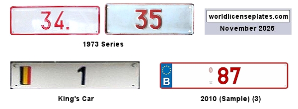 Royal Household License Plates
