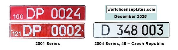 Diplomatic Corps License Plates