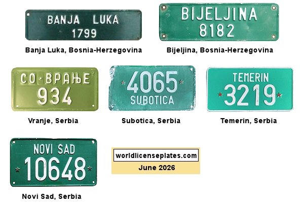 Agricultural Vehicle License Plates