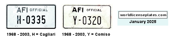 Official Allied Forces License Plates