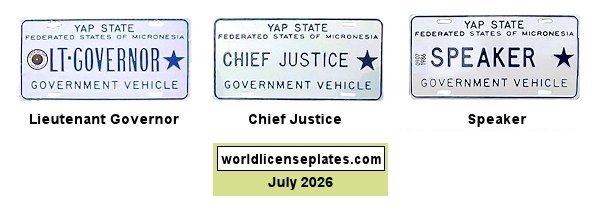 Official License Plates