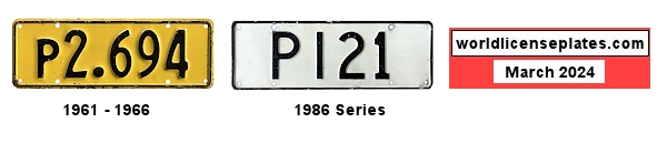 Bus License Plates