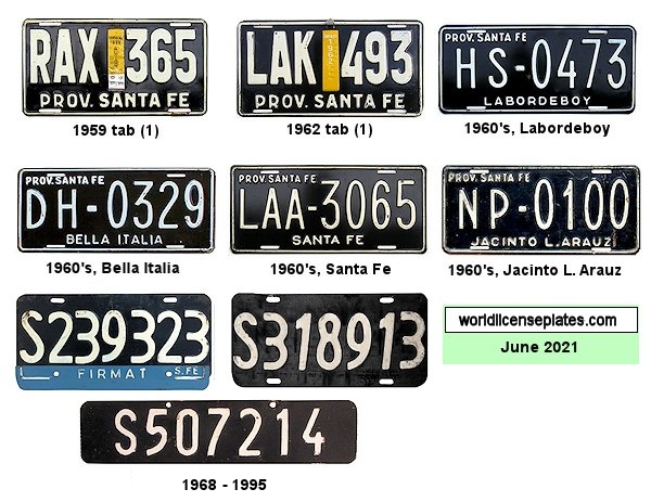 Santa Fe License Plates