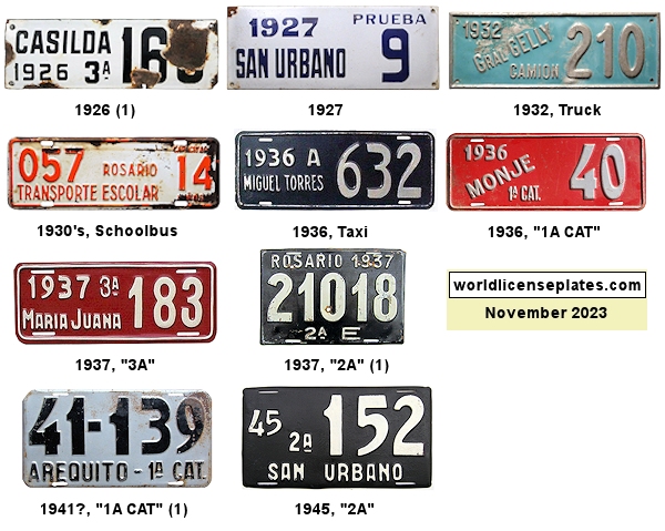 Santa Fe License Plates