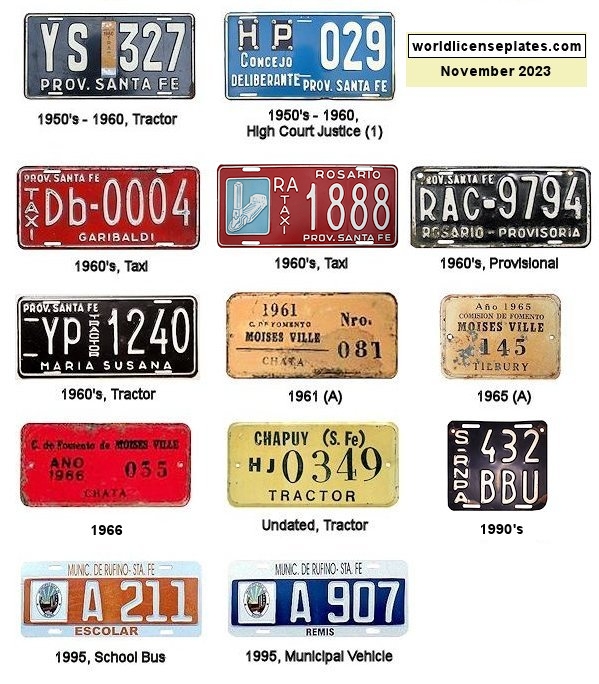 Santa Fe License Plates