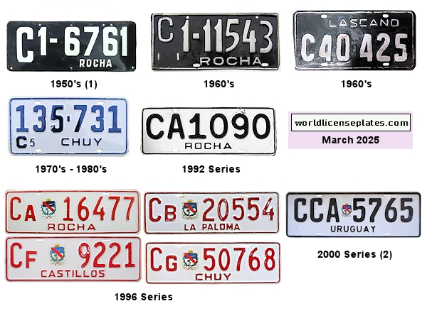 Private/Passenger License Plates