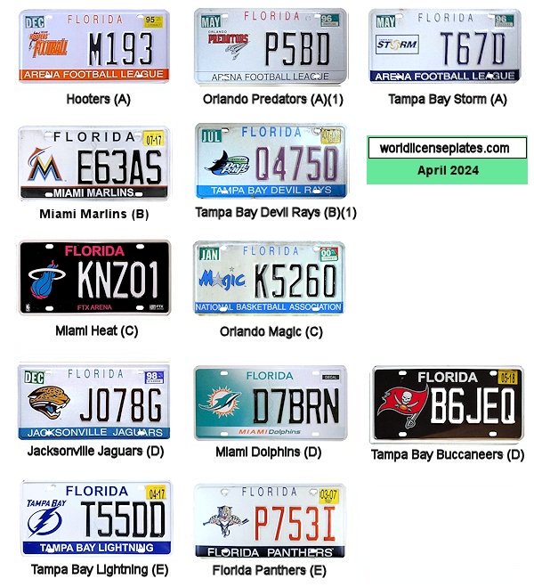 Special Interest License Plates