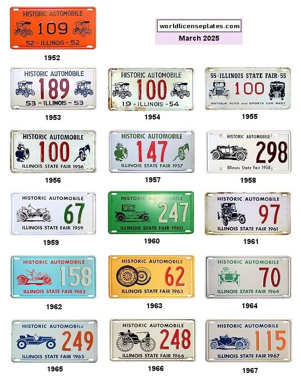 State Fair License Plates