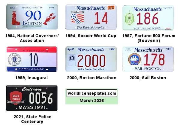 Special Events License Plates