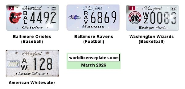 Sports Related License Plates