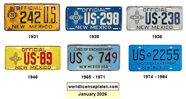 >Tribal Police License Plates in New Mexico