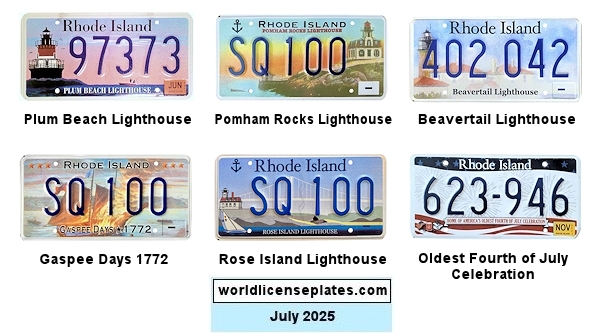 Heritage, State License Plates