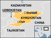 Kyrgyzstan Map