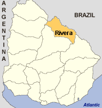 Map of Rivera
