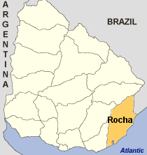 Map of Rocha